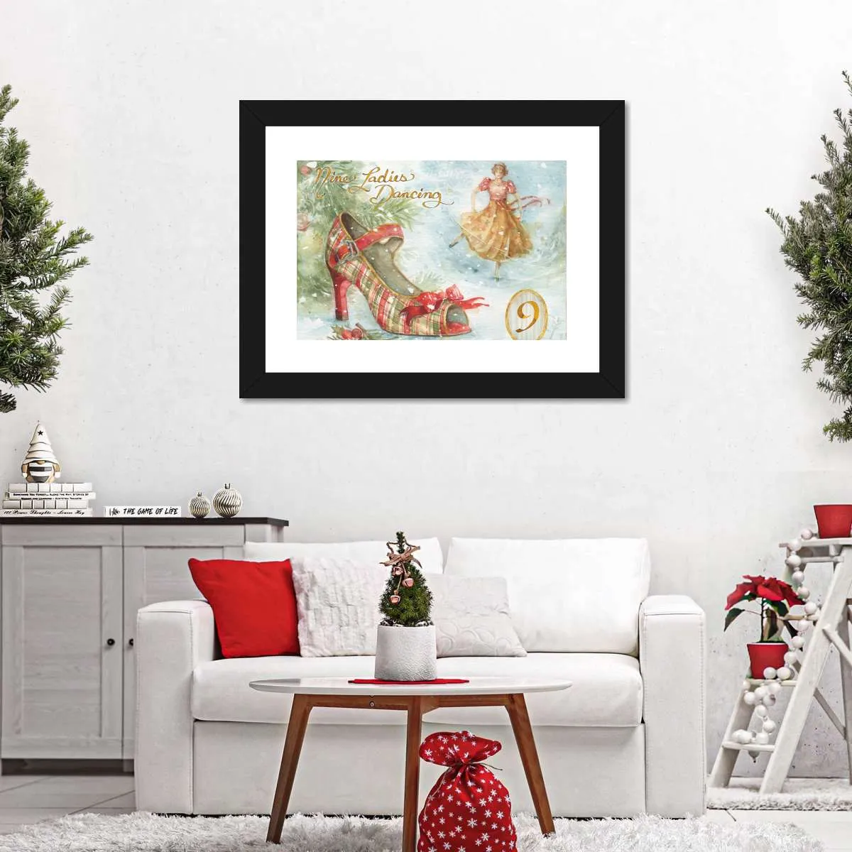 12 Days Of Christmas IX Wall Art