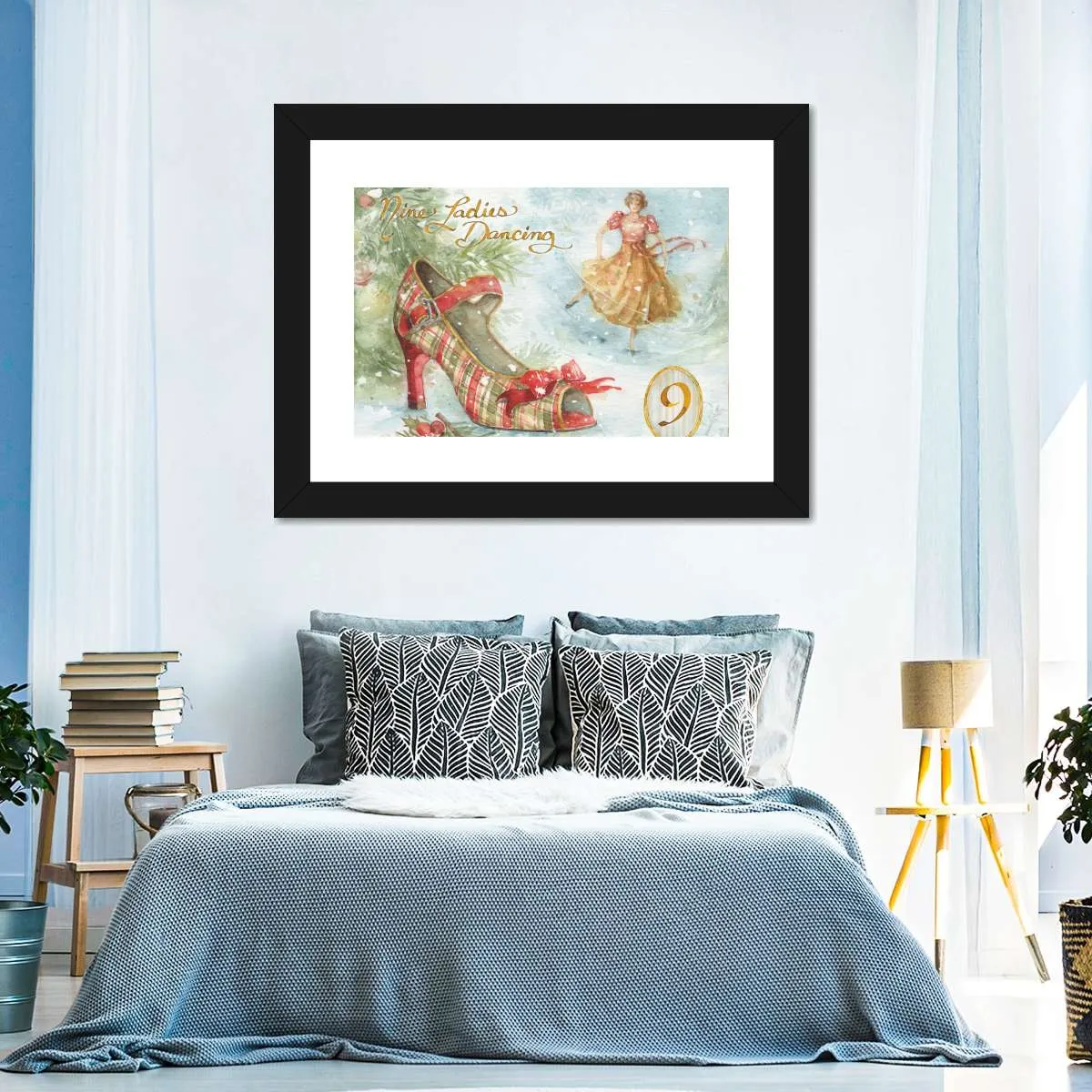 12 Days Of Christmas IX Wall Art