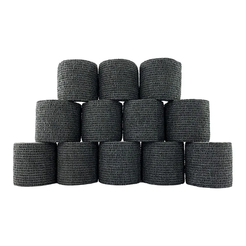 12 Rolls Black Football Sock Tape