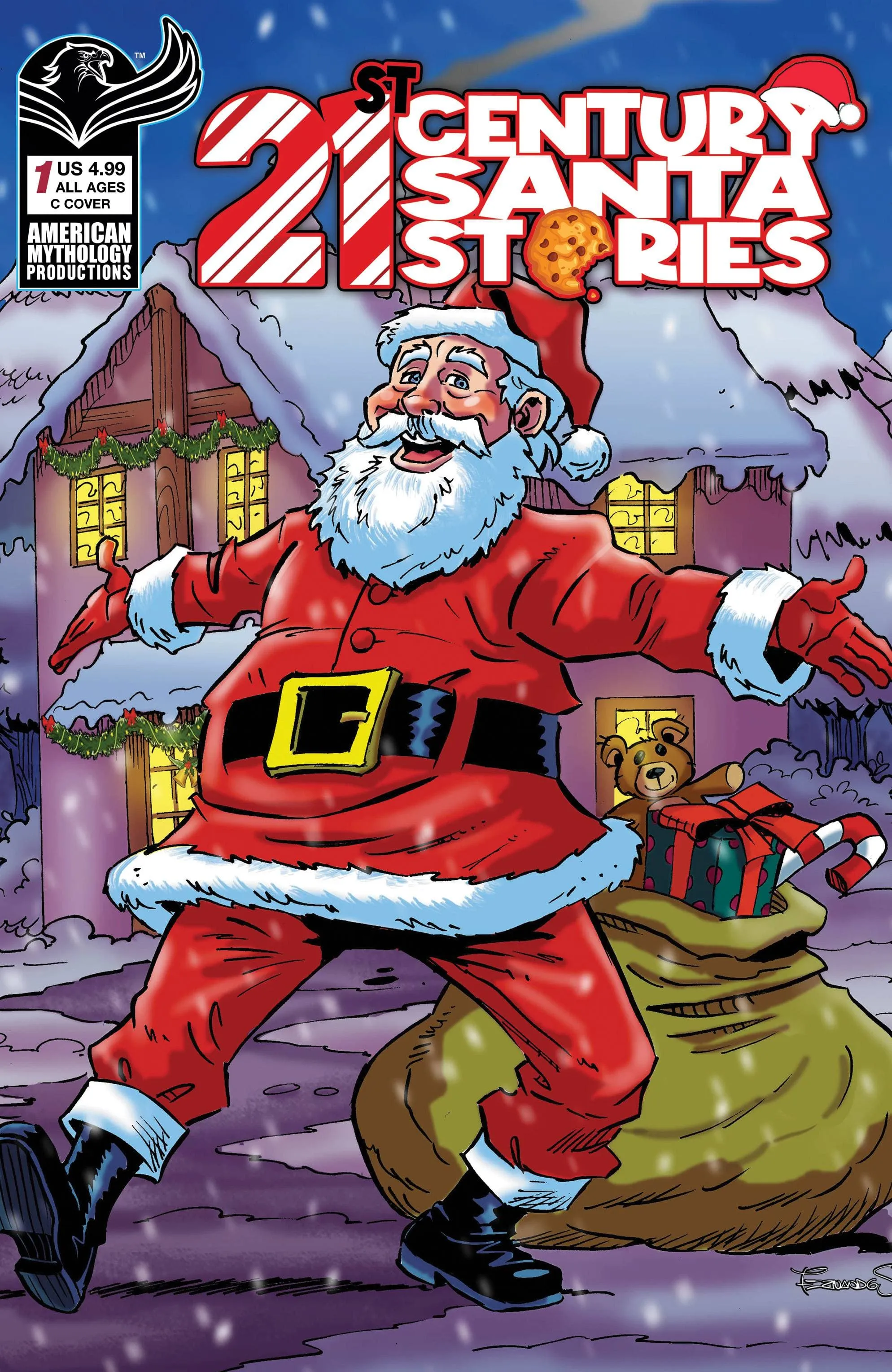 21ST CENTURY SANTA STORIES #1 CVR C SOSA