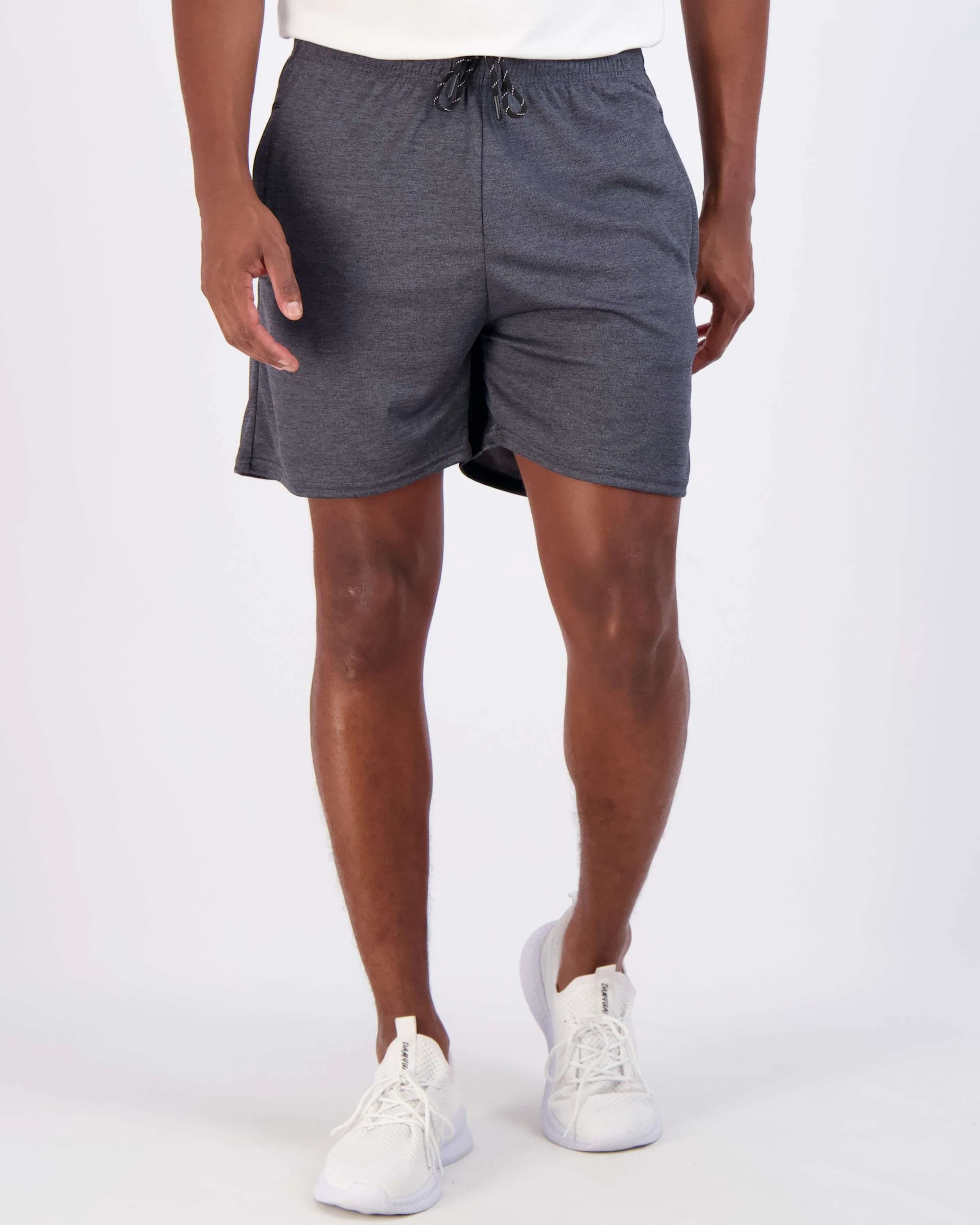 4 Pack: Men's 5 Mesh Running Shorts with Zipper Pockets