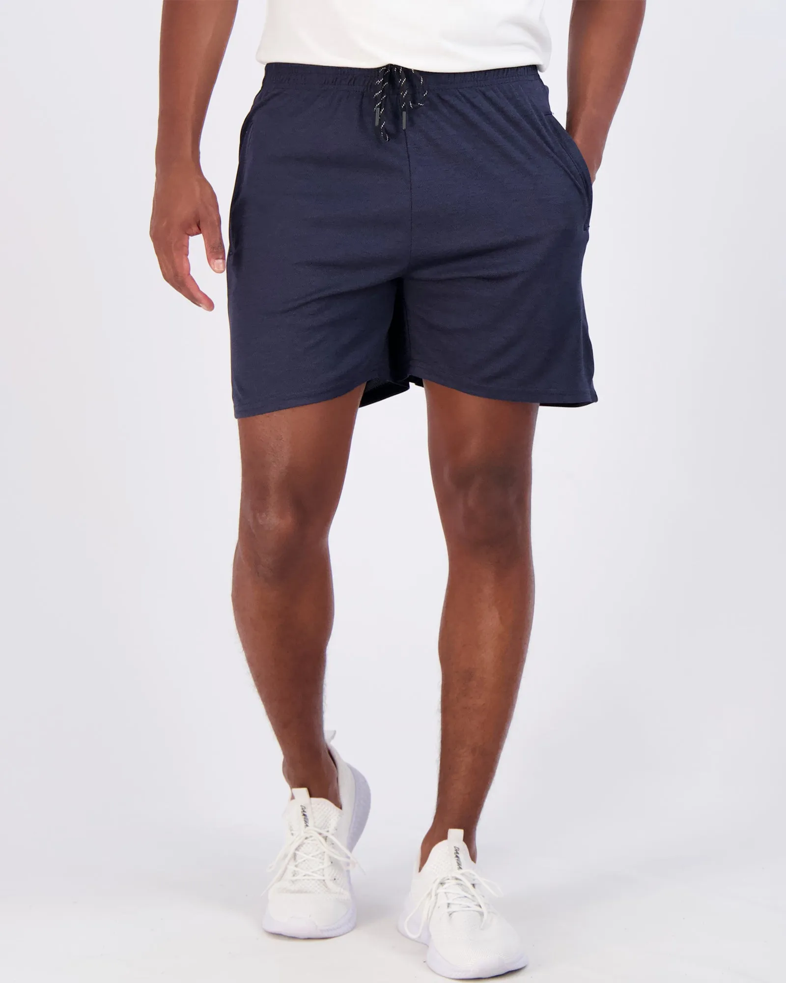 4 Pack: Men's 5 Mesh Running Shorts with Zipper Pockets