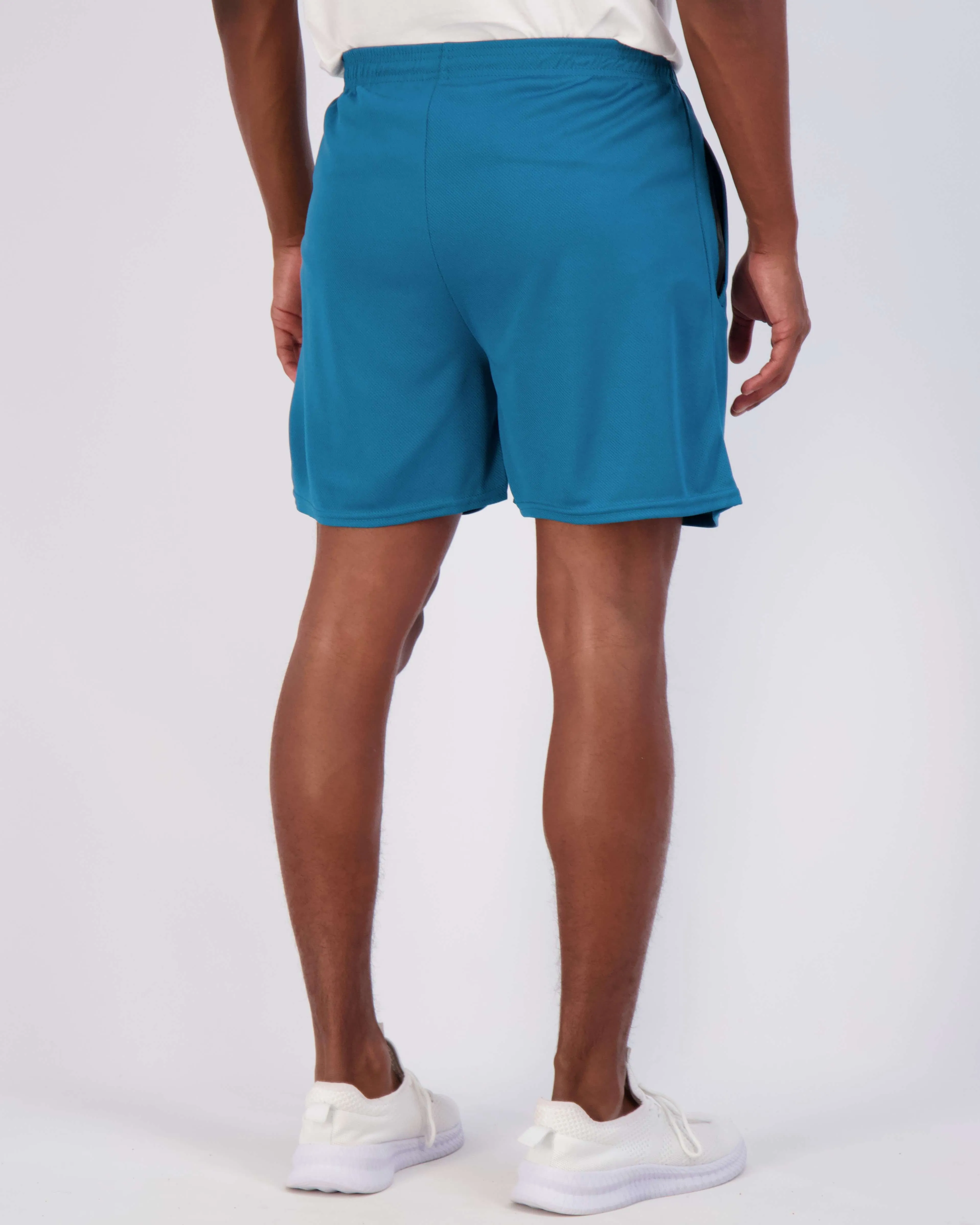 4 Pack: Men's 5 Mesh Running Shorts with Zipper Pockets