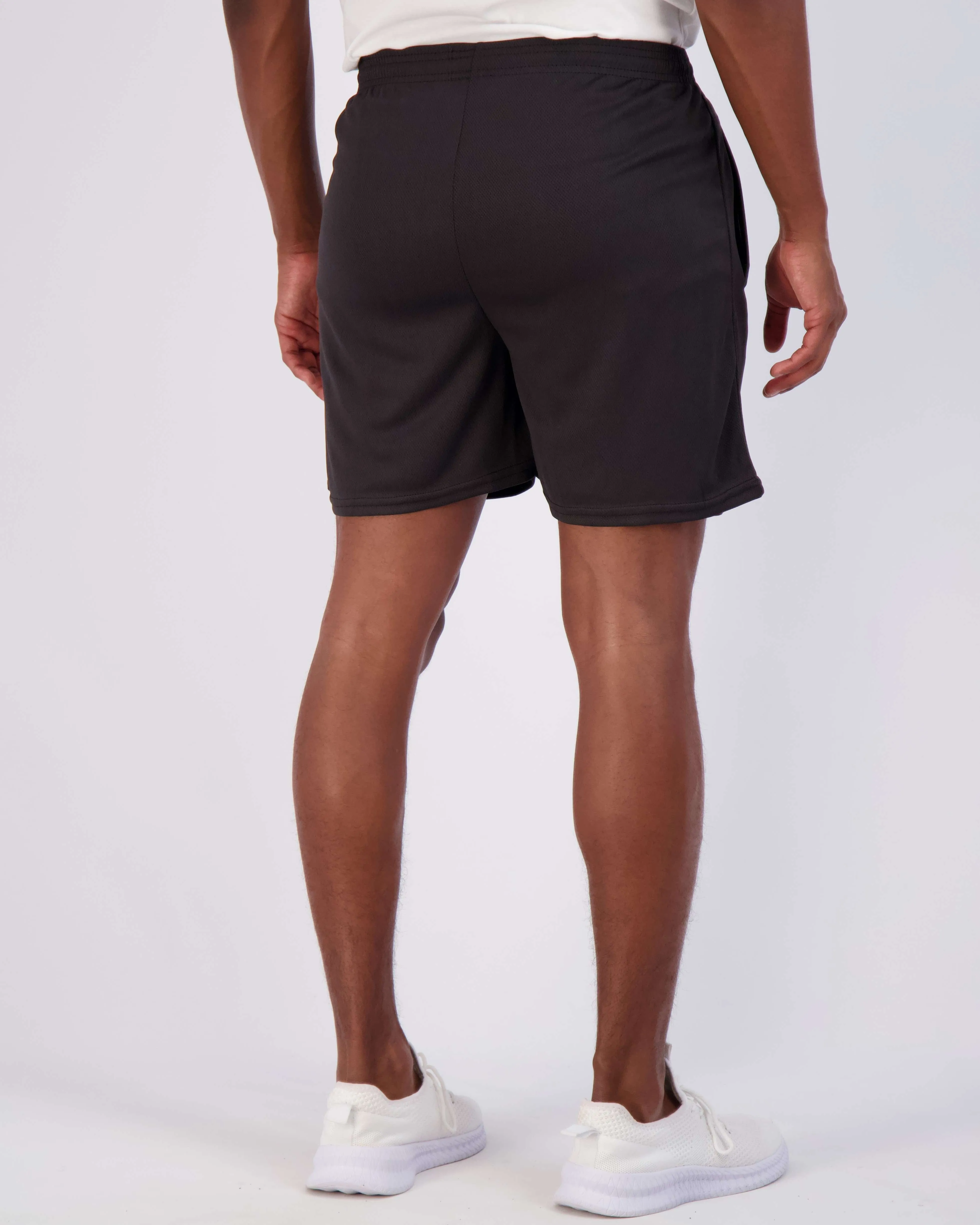 4 Pack: Men's 5 Mesh Running Shorts with Zipper Pockets