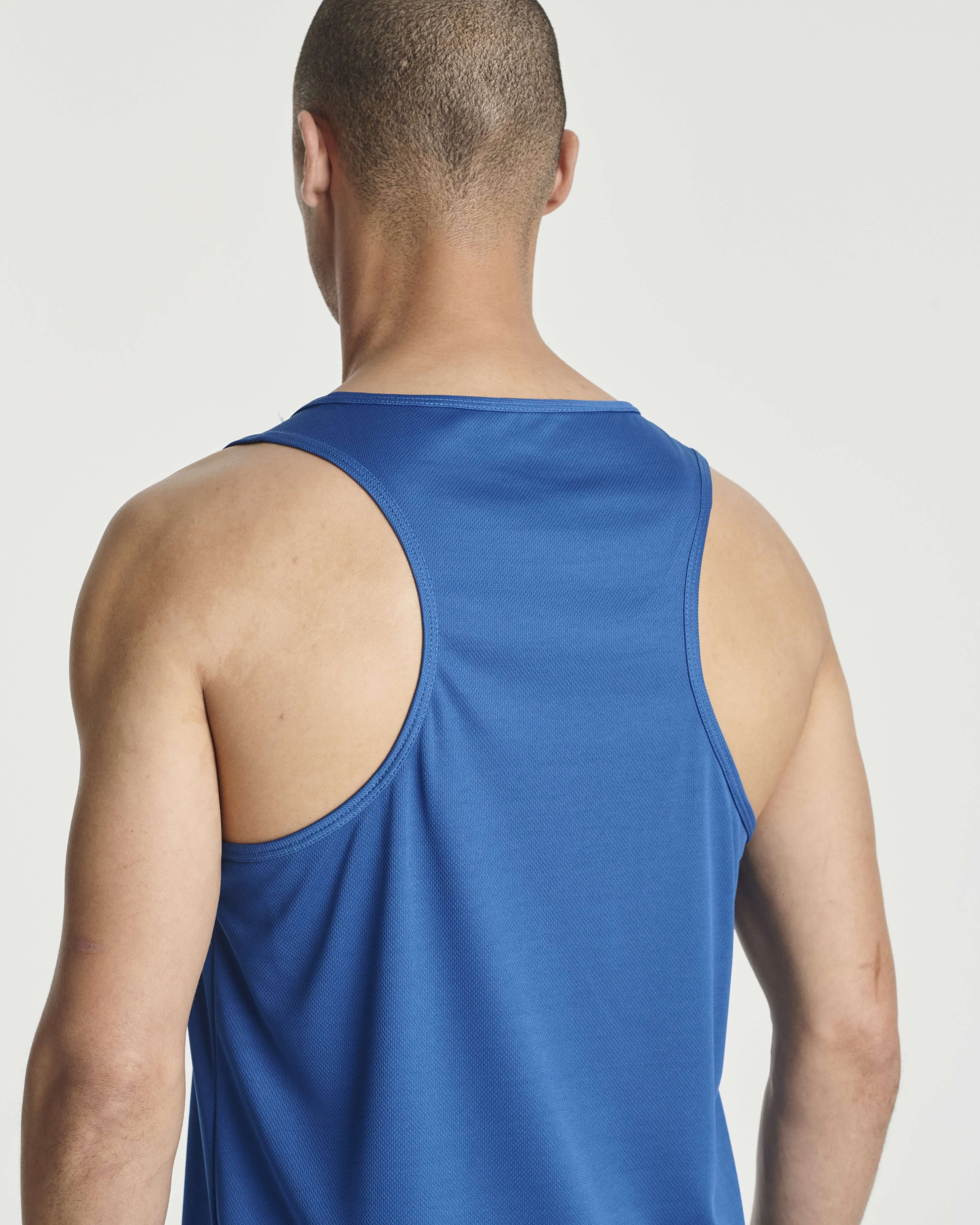 5 Pack: Men's Mesh Y-Back Muscle Tank Top (Available in Big & Tall)