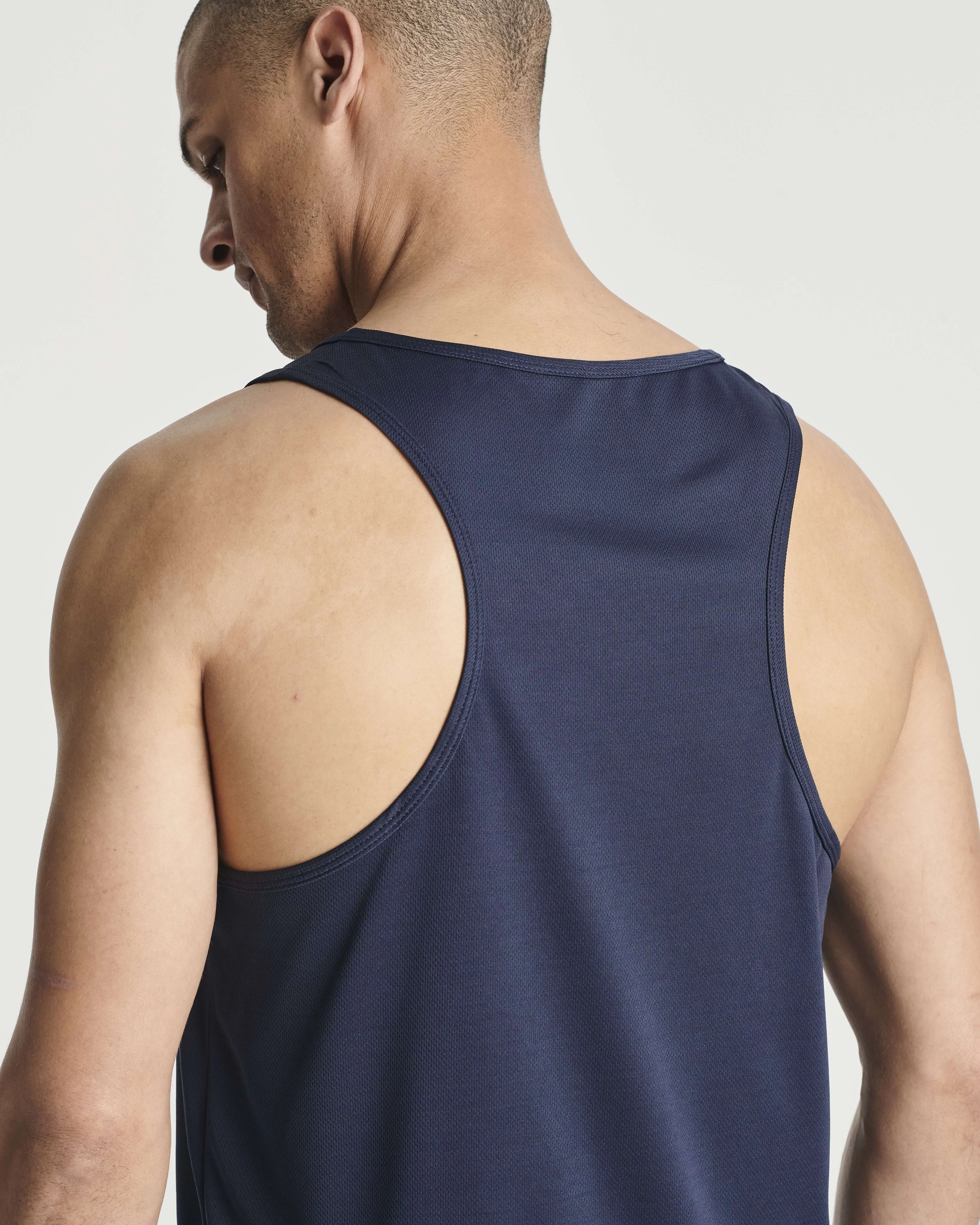 5 Pack: Men's Mesh Y-Back Muscle Tank Top (Available in Big & Tall)