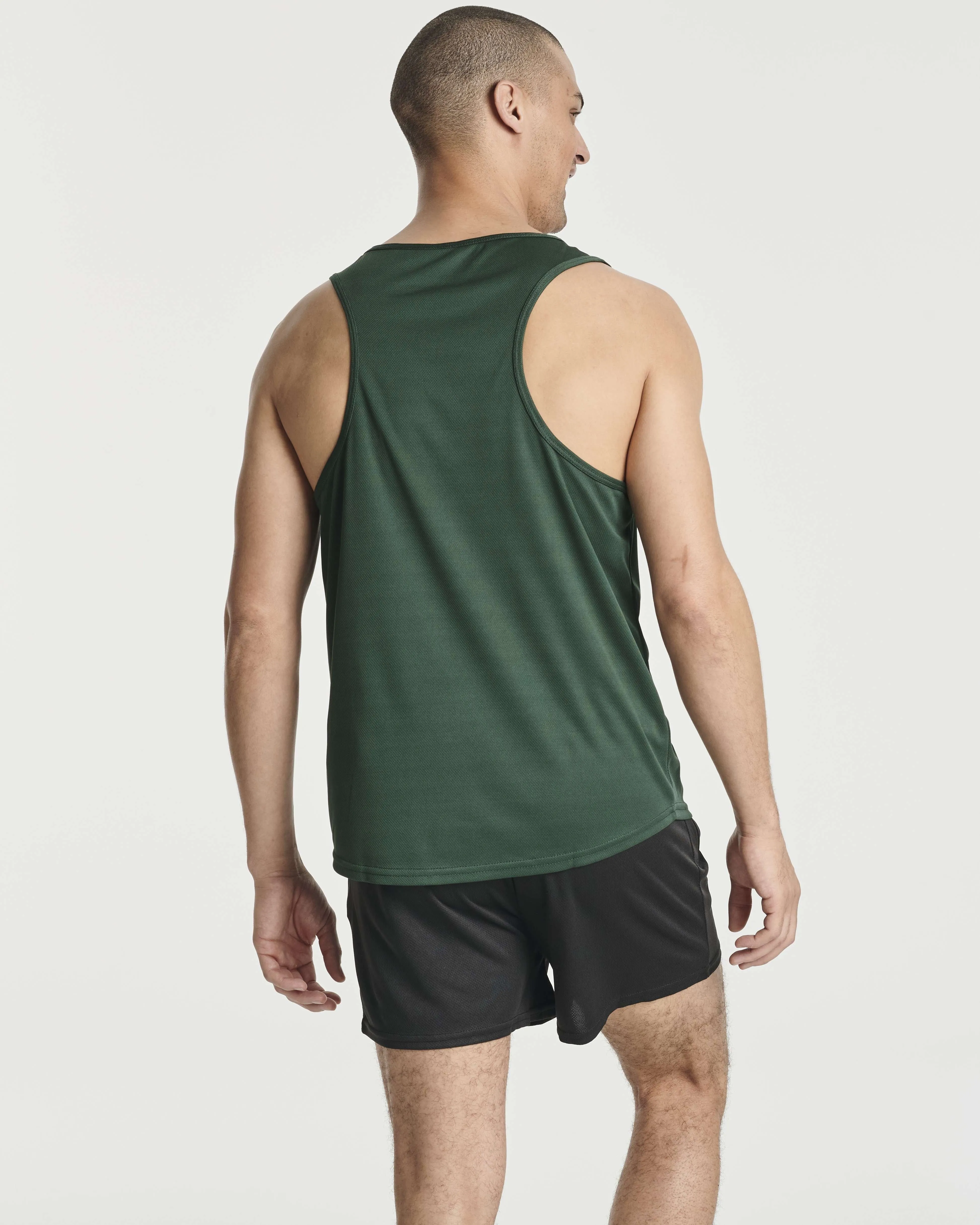 5 Pack: Men's Mesh Y-Back Muscle Tank Top (Available in Big & Tall)