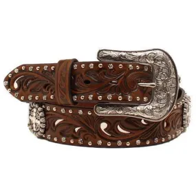 Ariat Women's Embossed Concho Belt