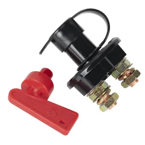 Battery Isolator Switch with Removable Key