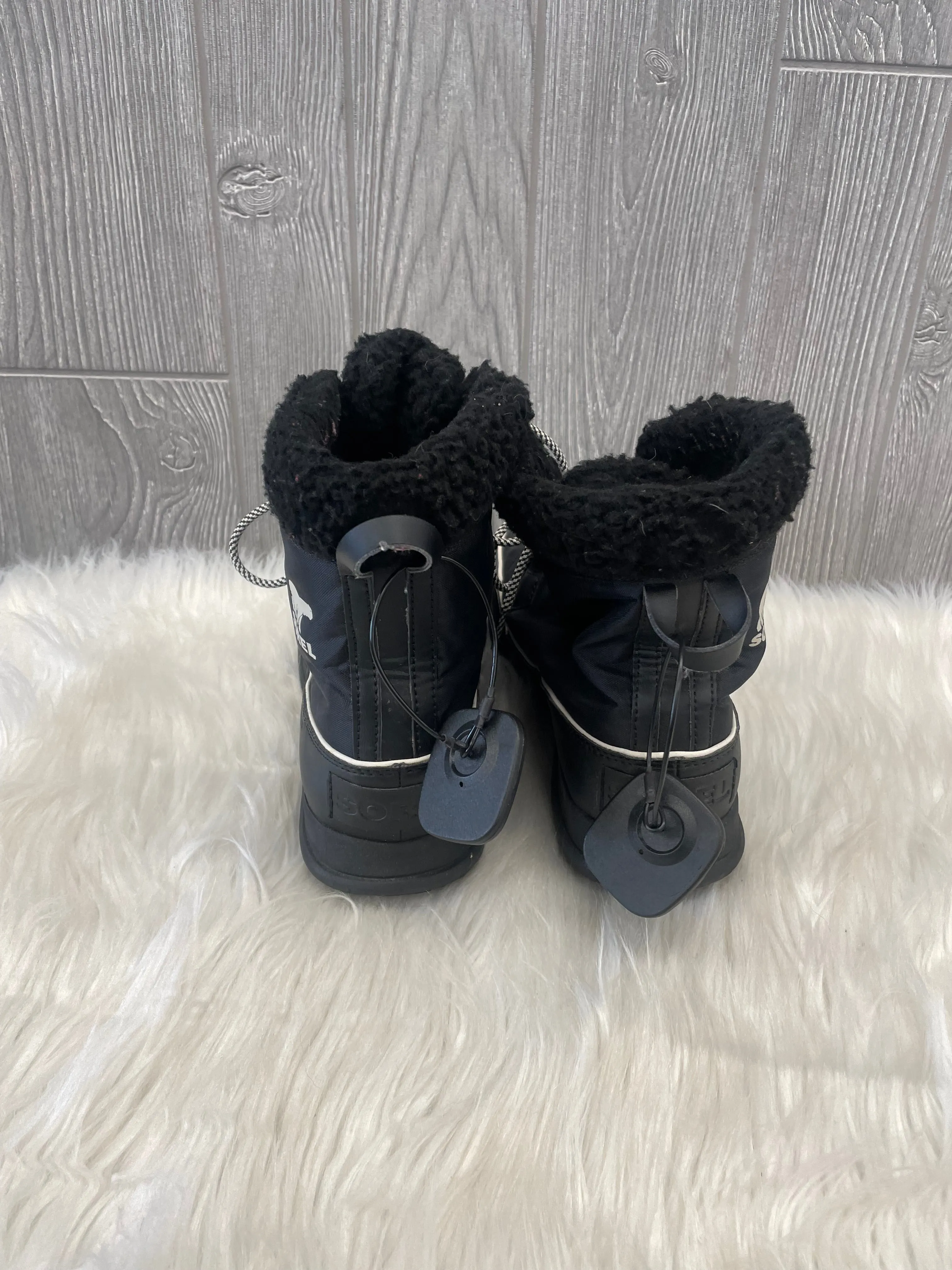 Black Boots Snow Sorel, Size 10