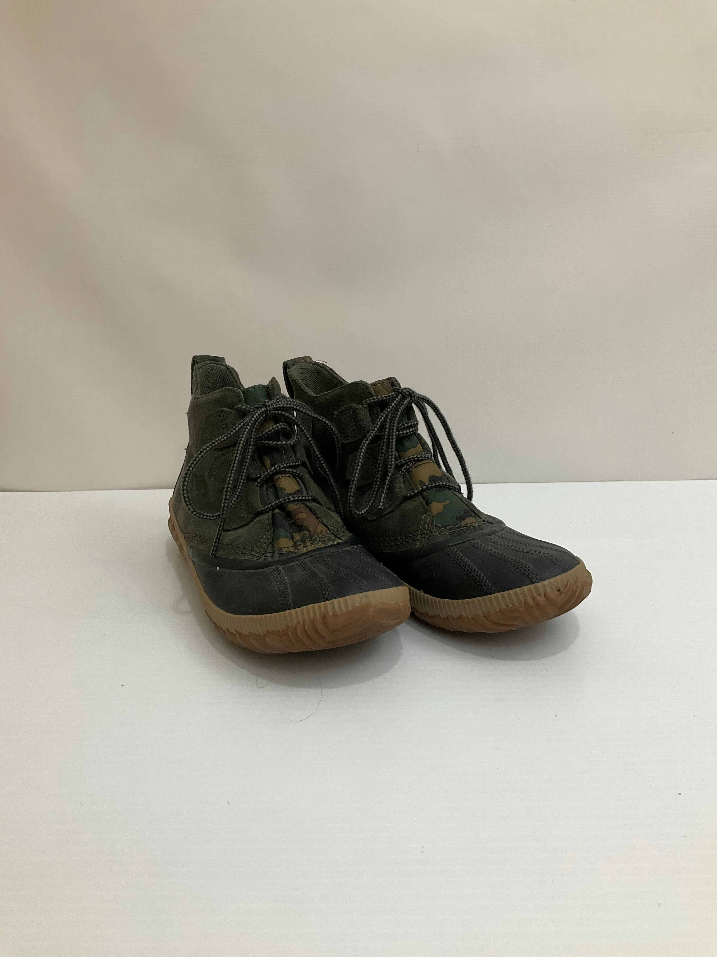 Boots Rain By Sorel In Camoflauge, Size: 9.5