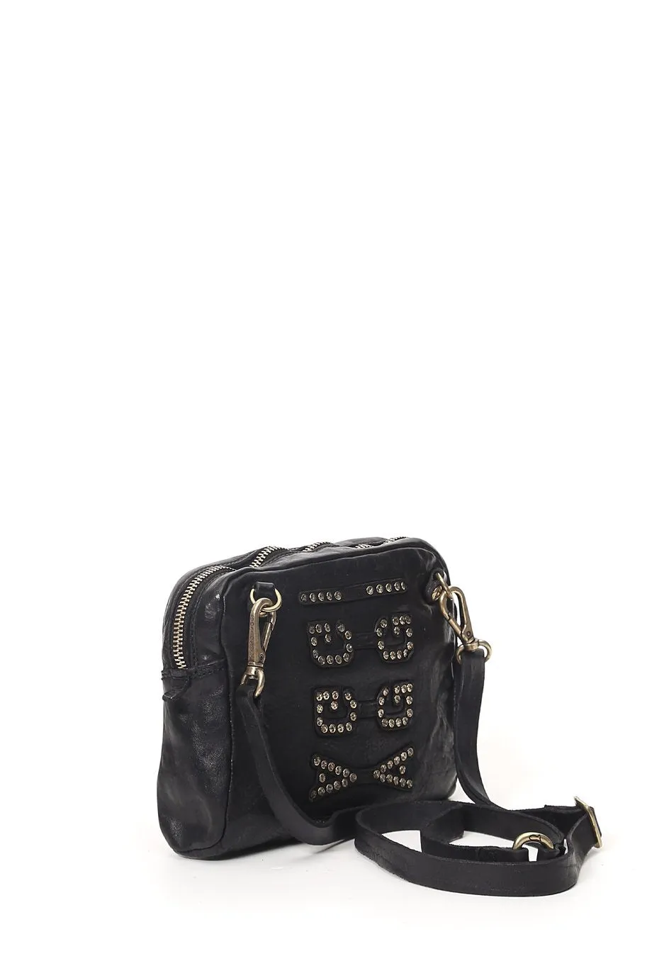 Campomaggi Laser Crossbody - Black