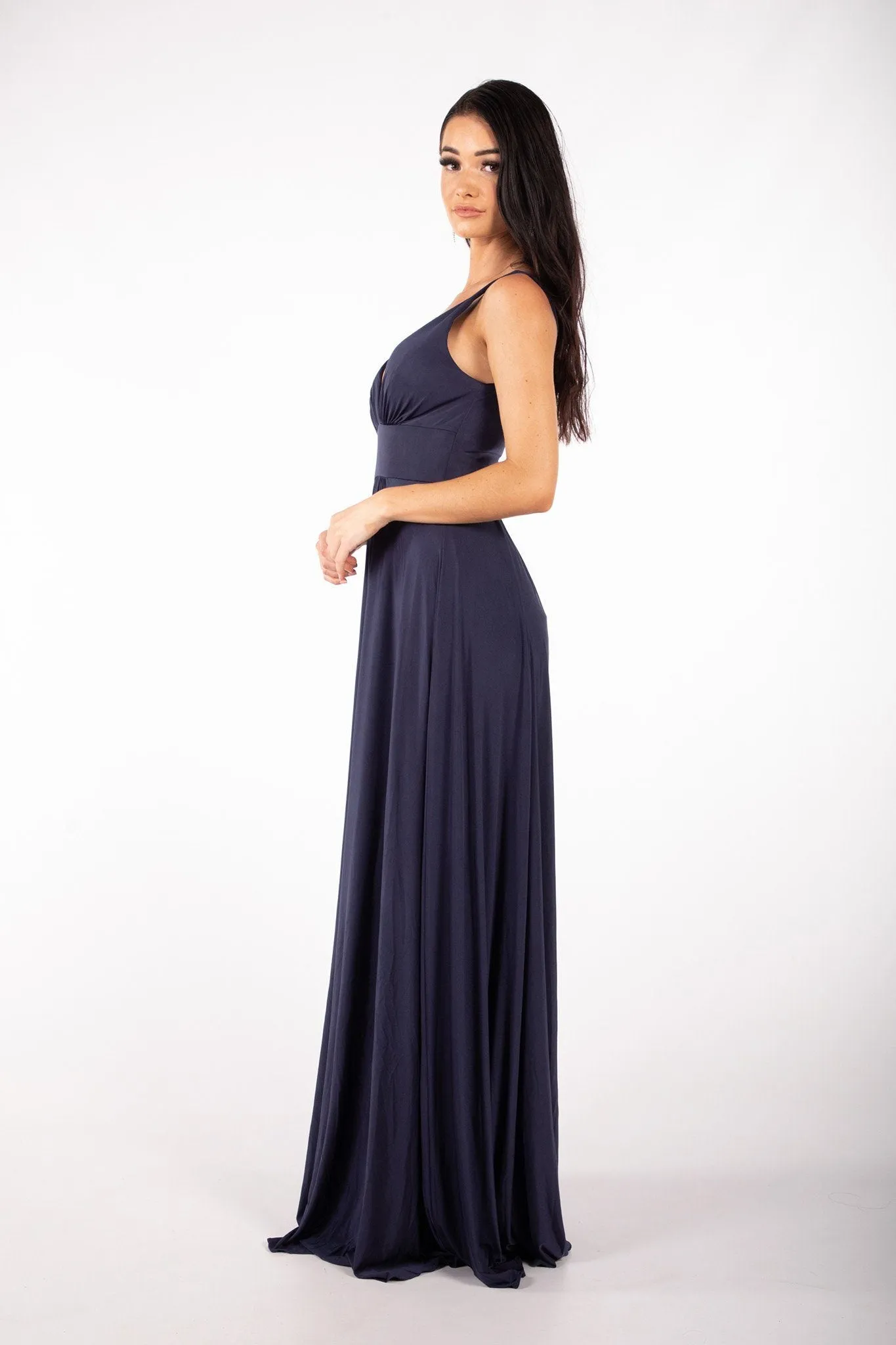 CATALINA A-Line Maxi Dress - Navy