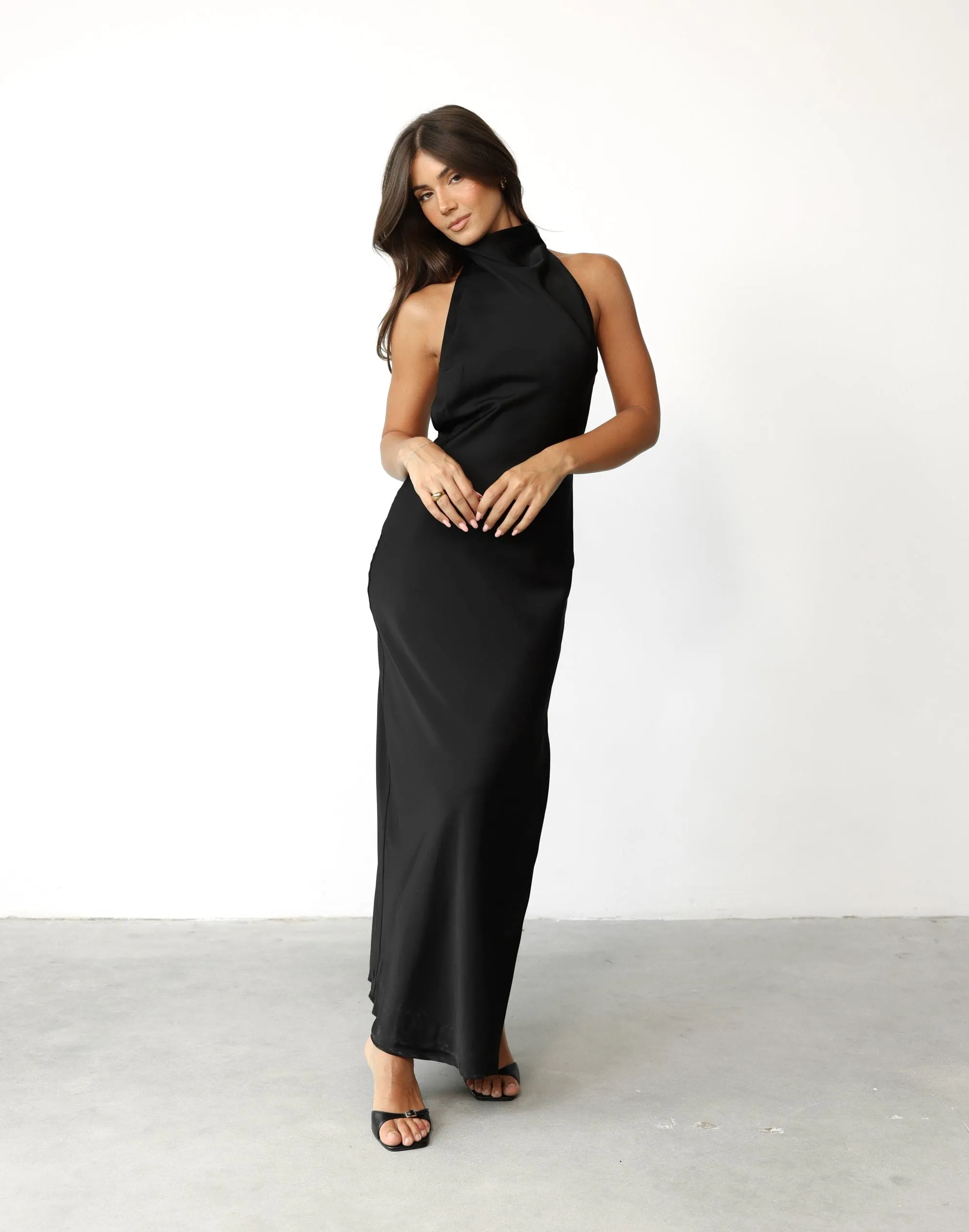 Clara Maxi Dress (Black)