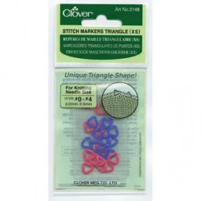 Clover Triangle Stitch Markers