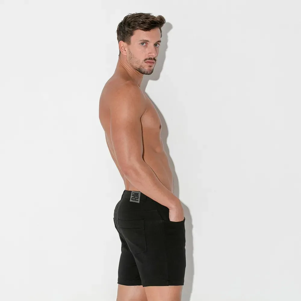 Code 22 slim fit 5" stretch short 9712 black