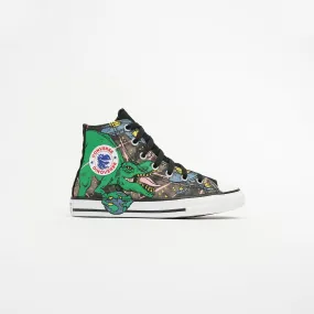 Converse Pre-School Chuck Taylor All Star Interstellar Dinos Hi - Mason Taupe / Bold Kiwi / Black