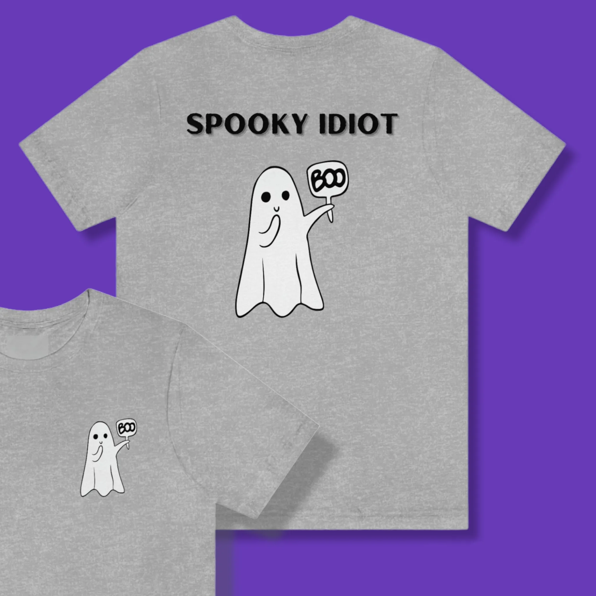 Ghost "Spooky Idiot" Jersey Short Sleeve Tee - Unisex Shirt