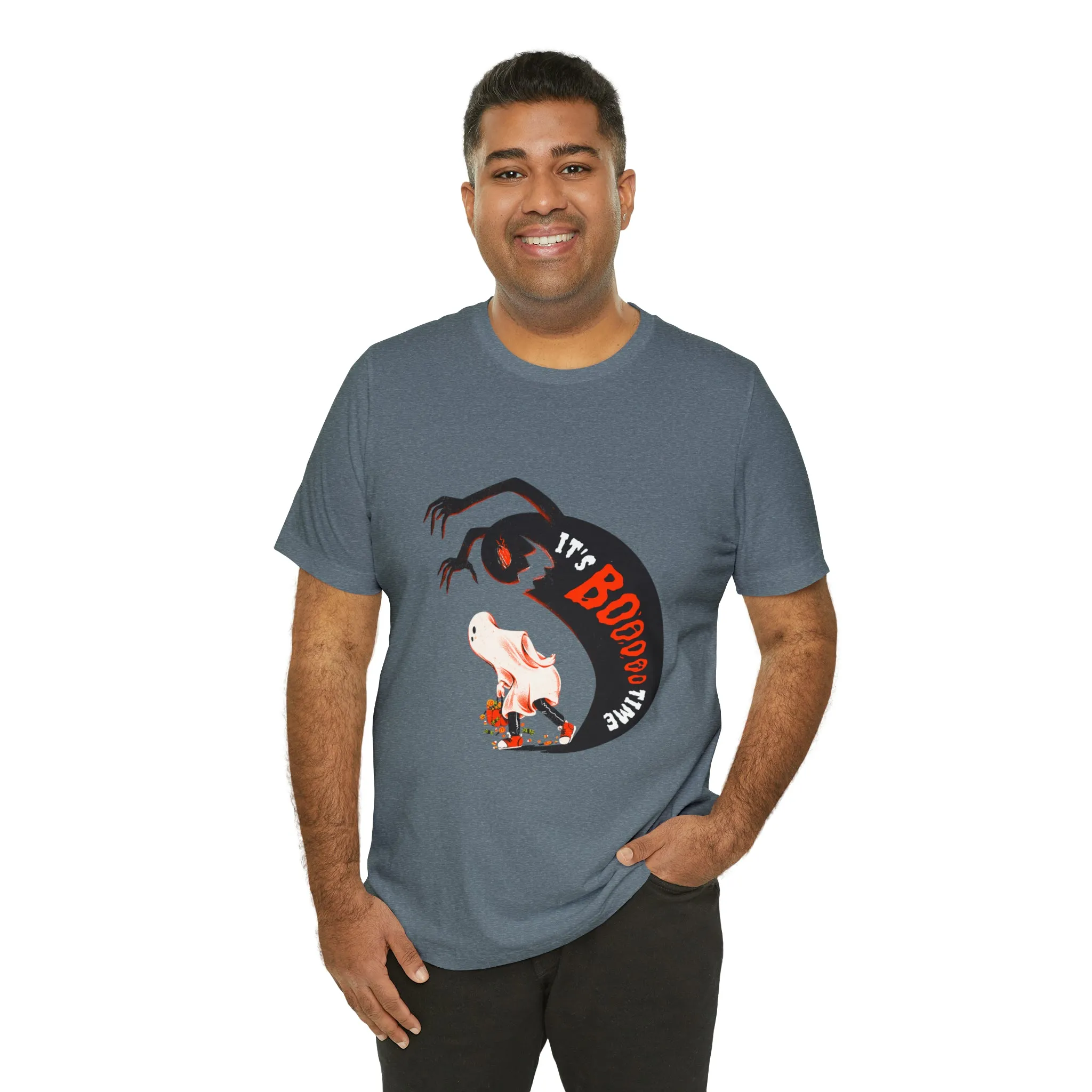 Halloween Boo Time Unisex Jersey Short Sleeve Tee