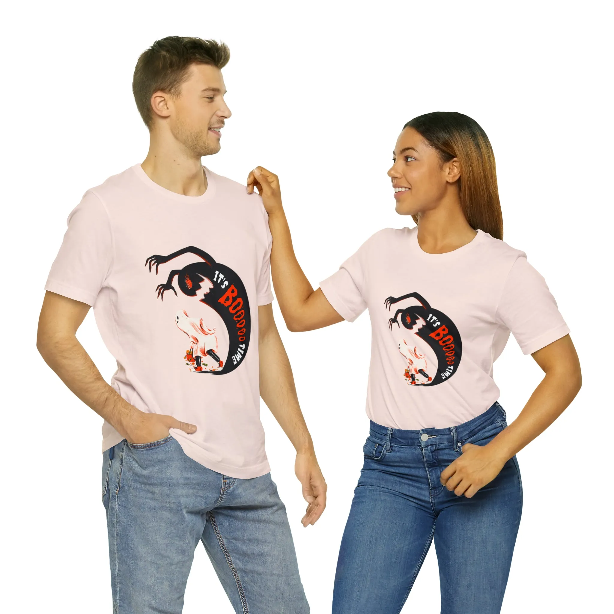 Halloween Boo Time Unisex Jersey Short Sleeve Tee