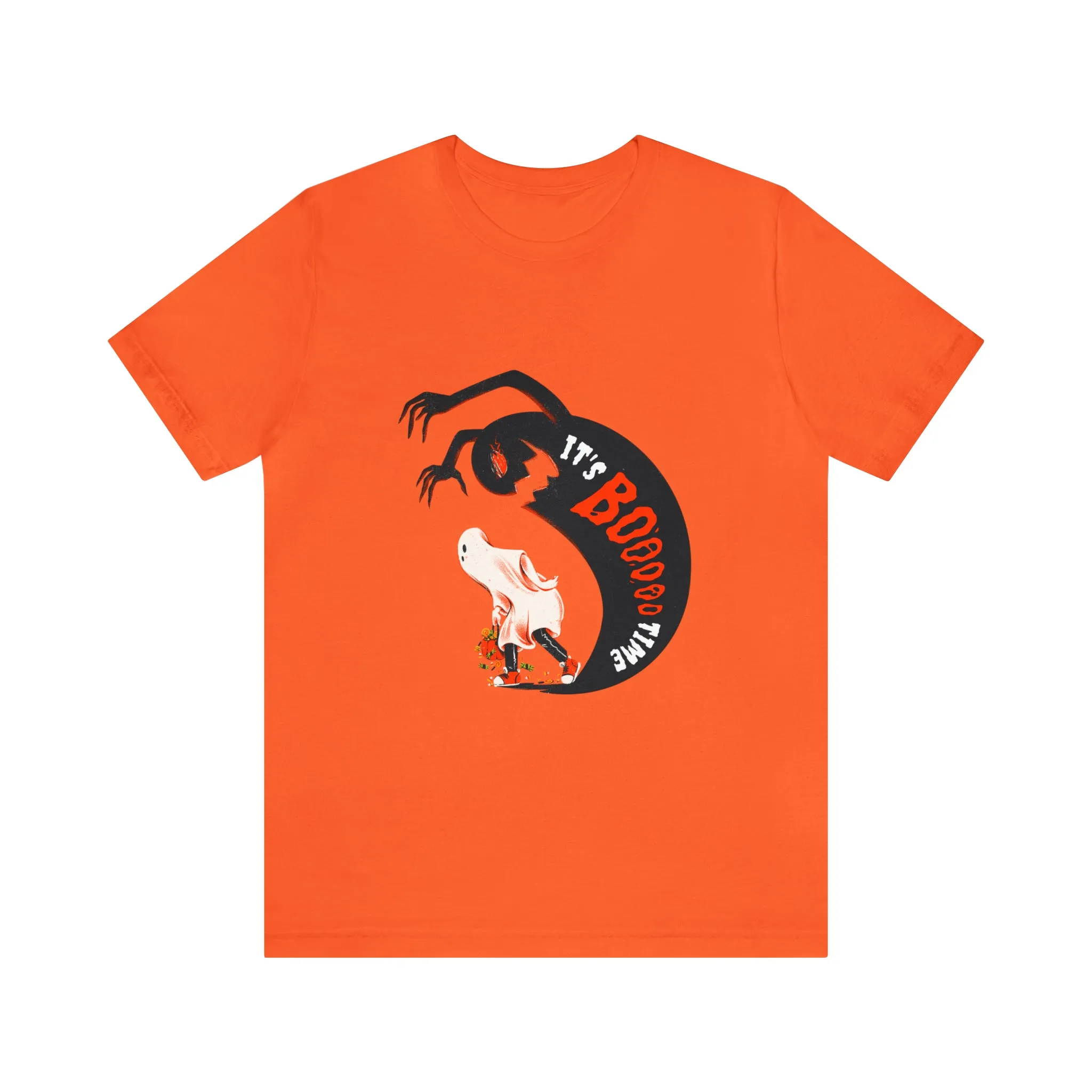 Halloween Boo Time Unisex Jersey Short Sleeve Tee