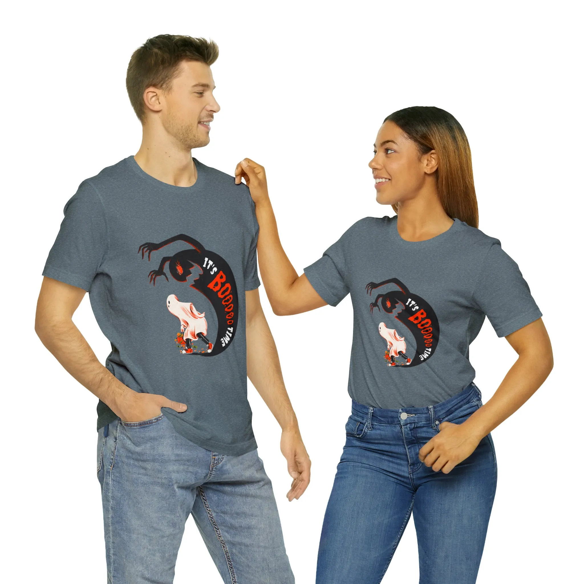 Halloween Boo Time Unisex Jersey Short Sleeve Tee