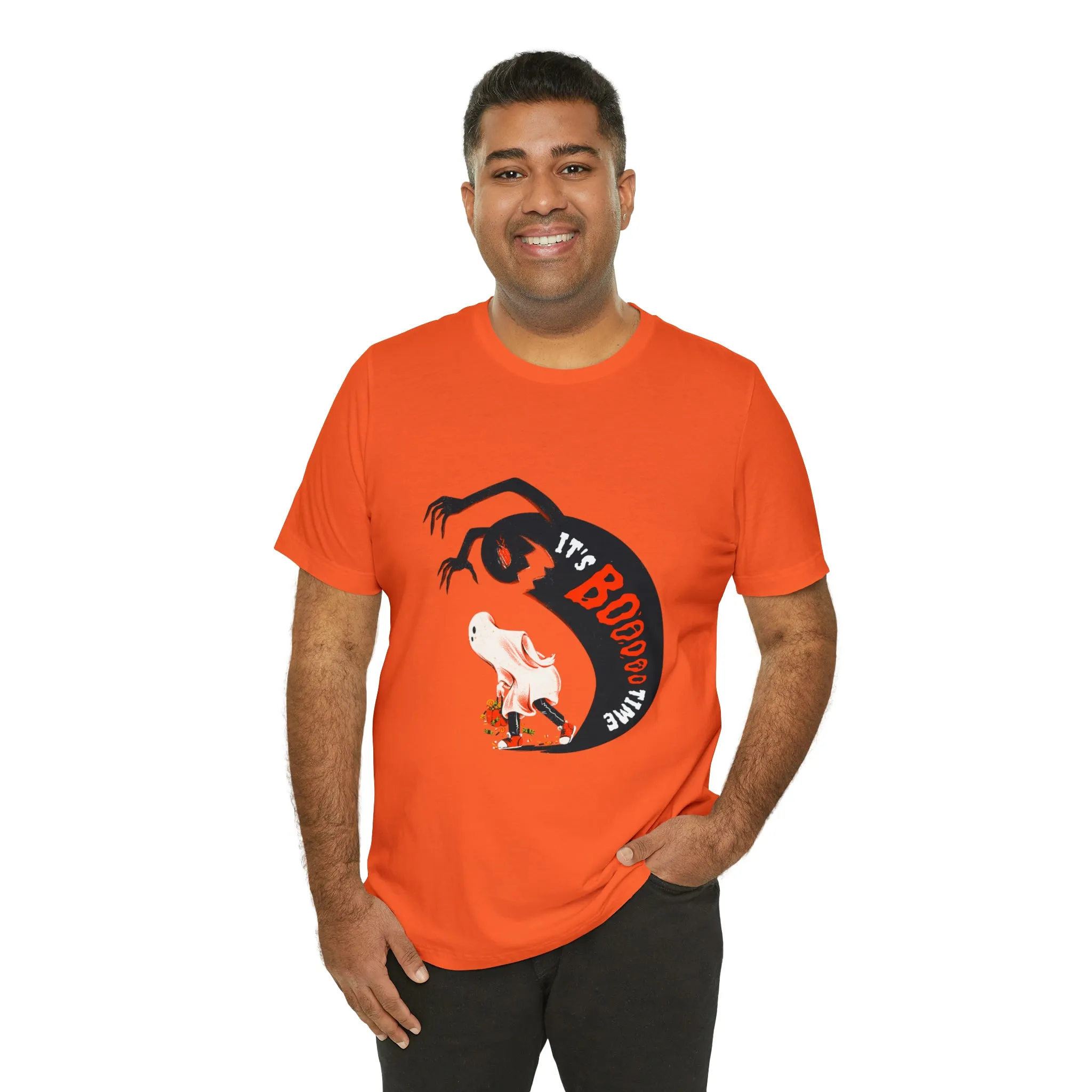 Halloween Boo Time Unisex Jersey Short Sleeve Tee