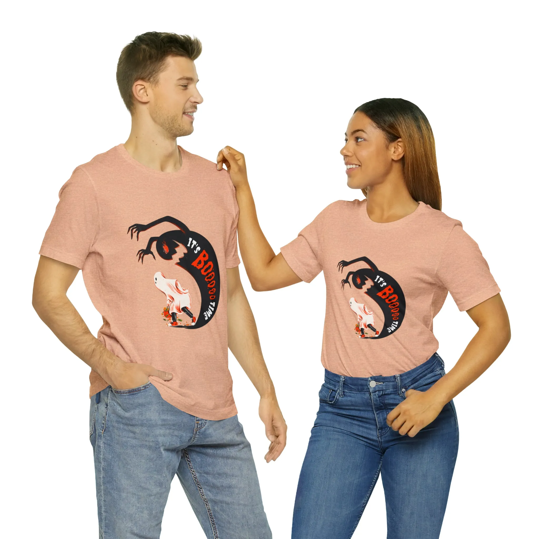 Halloween Boo Time Unisex Jersey Short Sleeve Tee