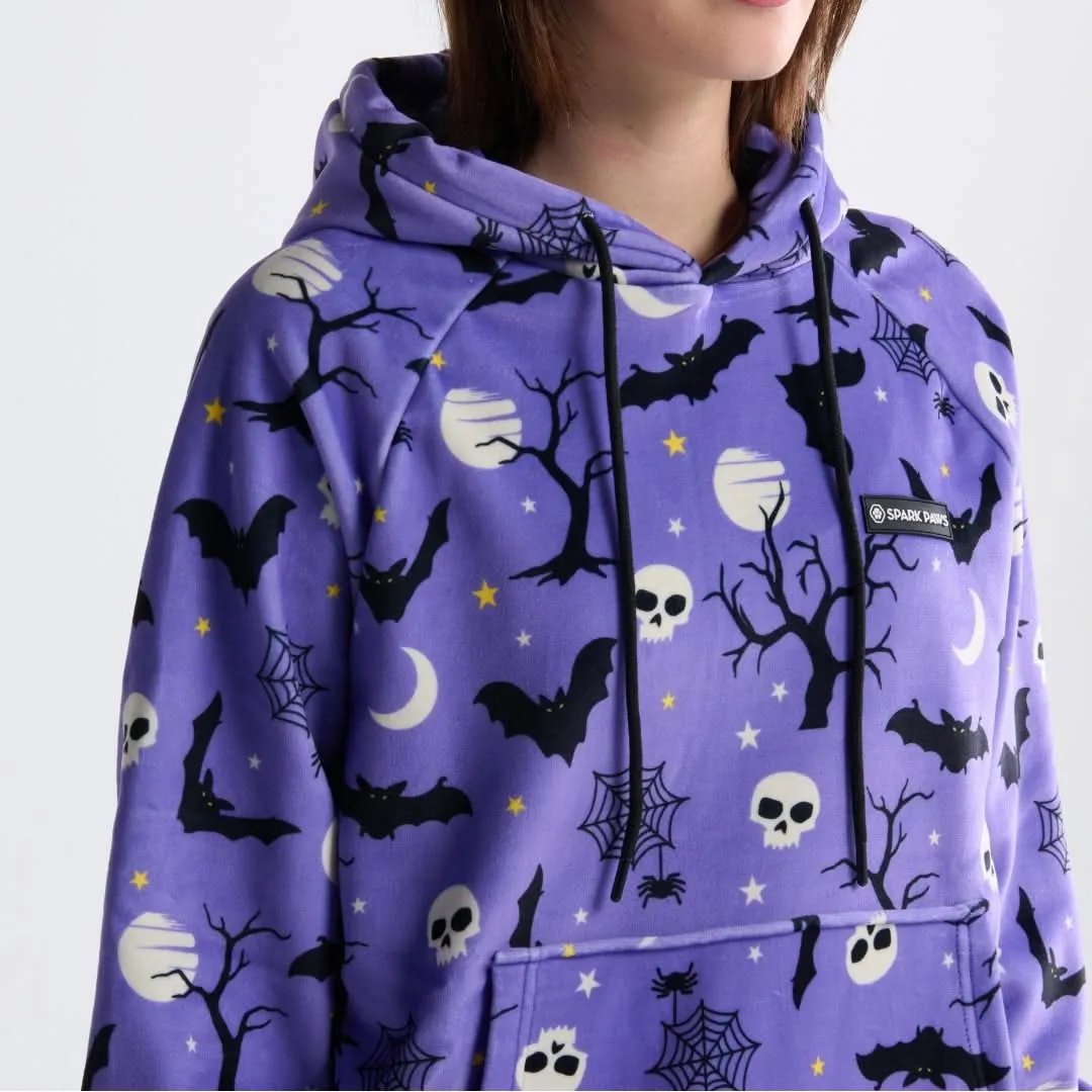 Halloween Human Hoodie - Purple