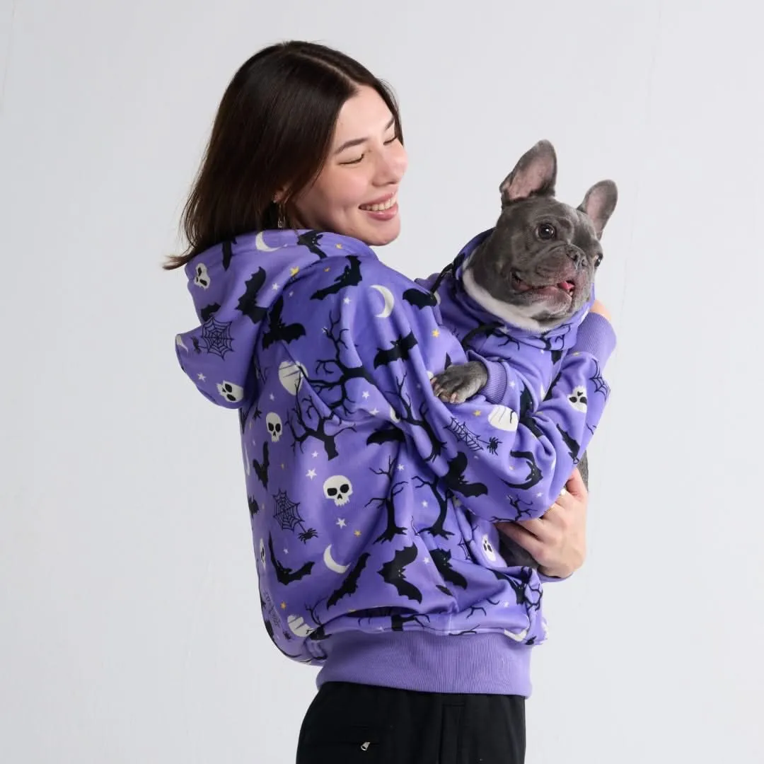 Halloween Human Hoodie - Purple