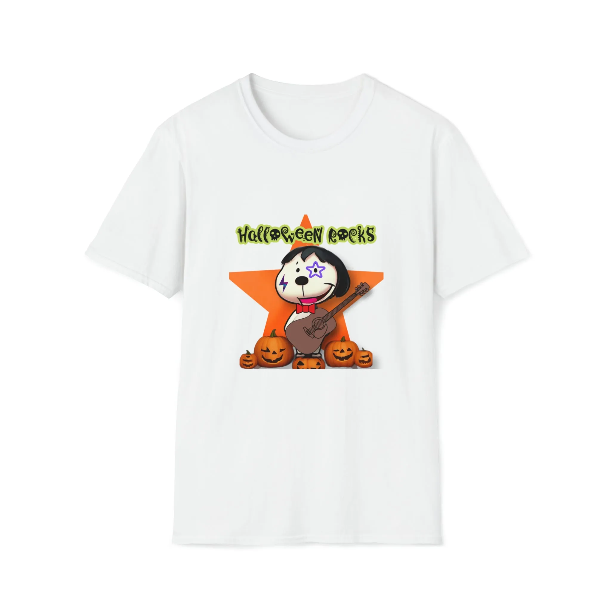 Halloween rocks Unisex Softstyle T-Shirt