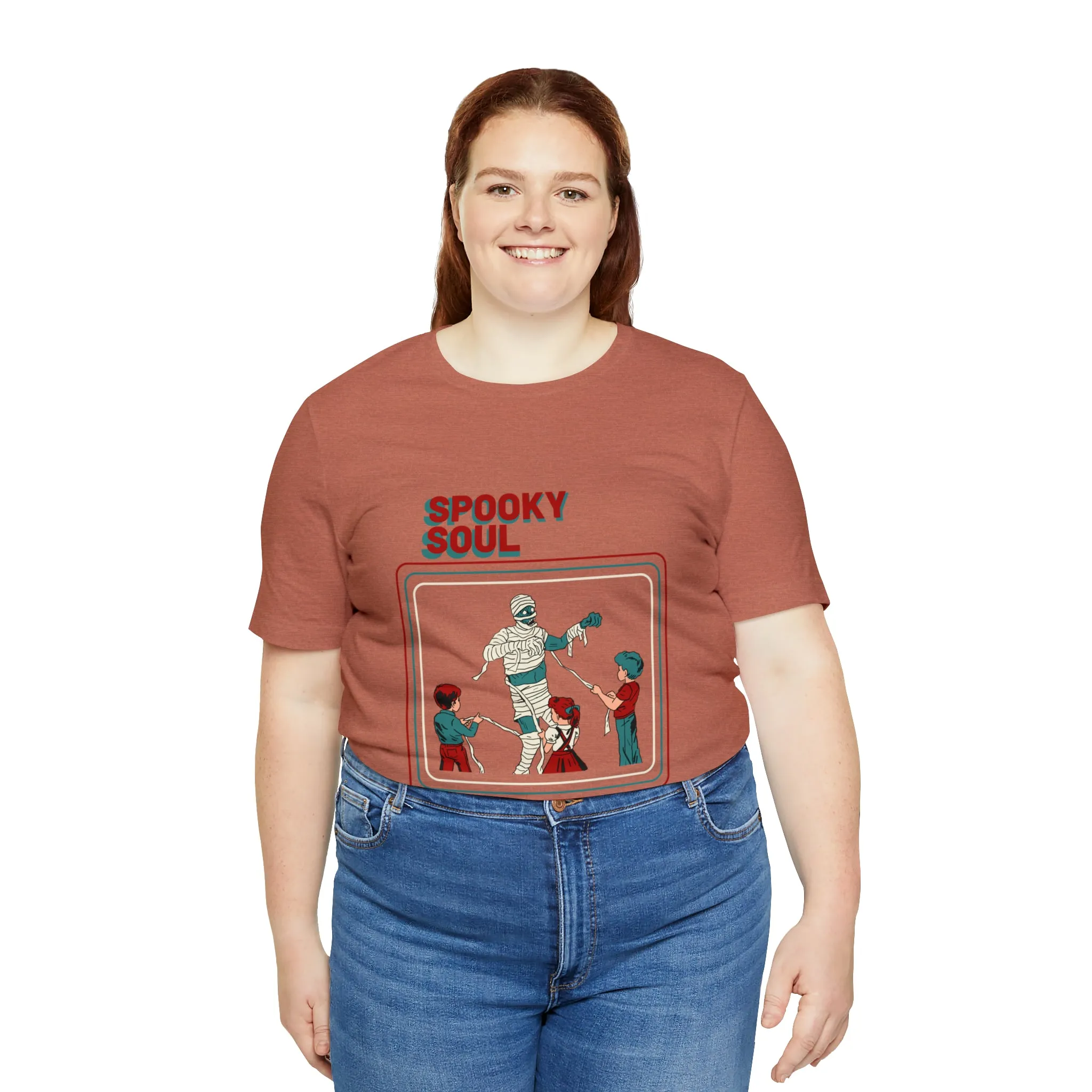 Halloween spooky soul Unisex Jersey Short Sleeve Tee