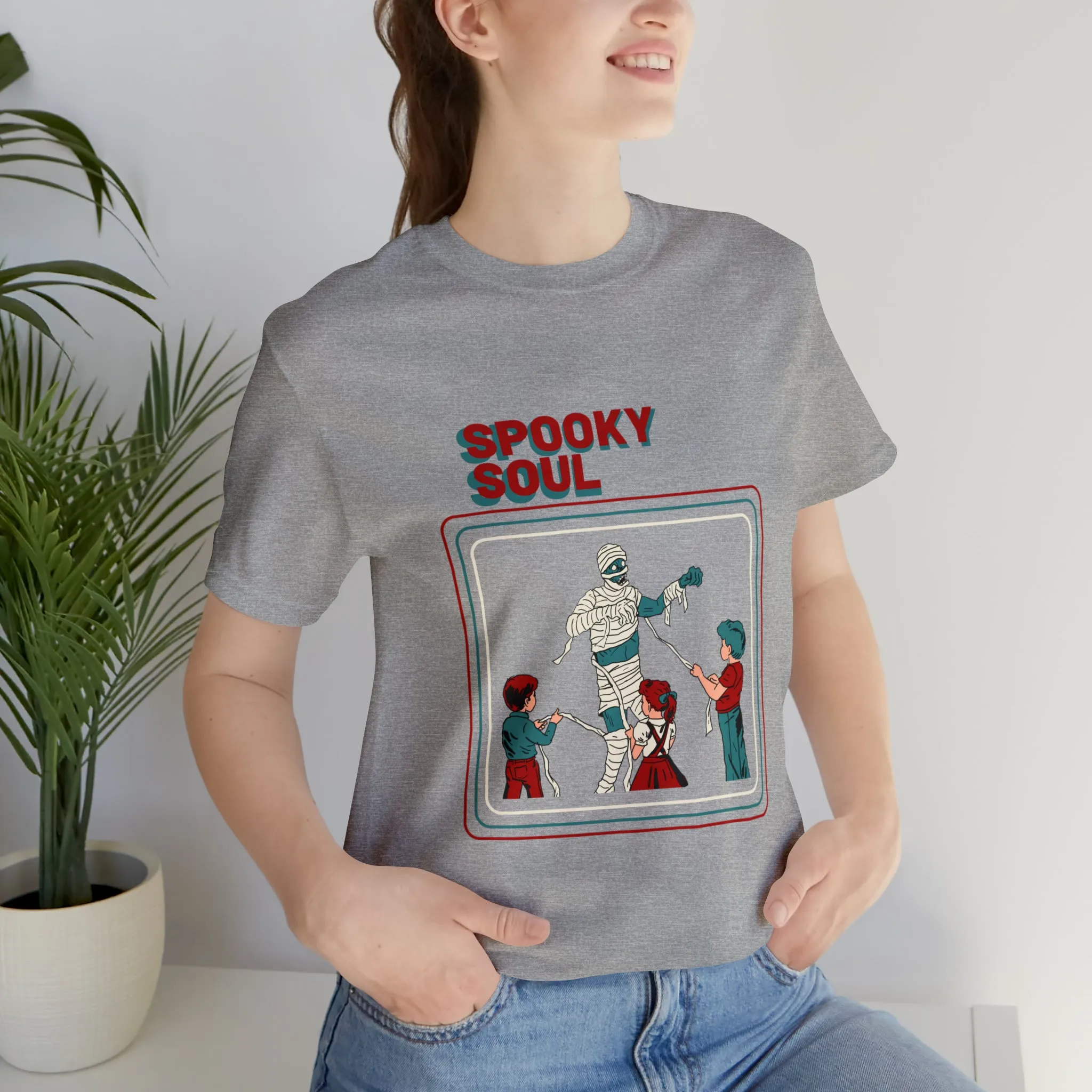 Halloween spooky soul Unisex Jersey Short Sleeve Tee