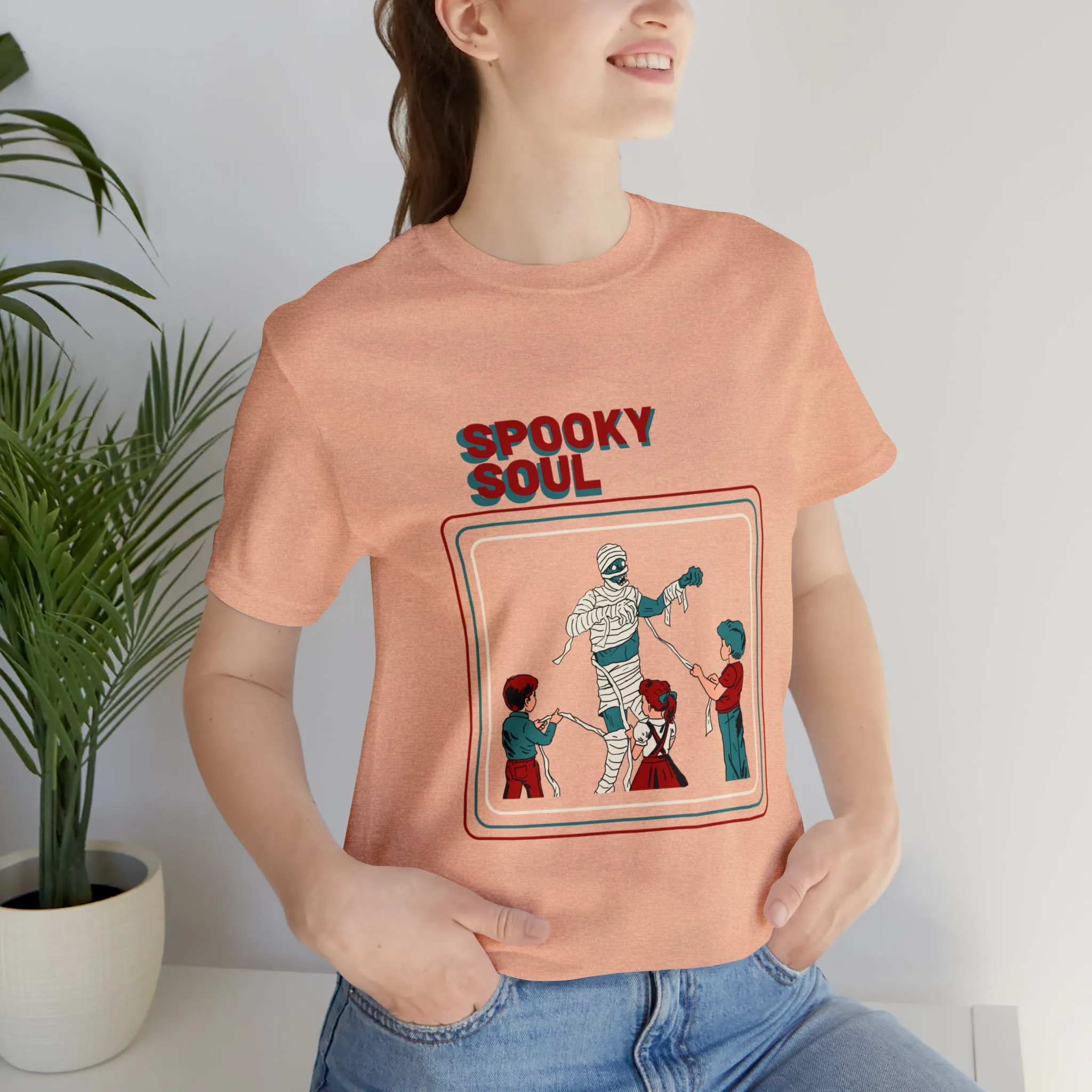 Halloween spooky soul Unisex Jersey Short Sleeve Tee