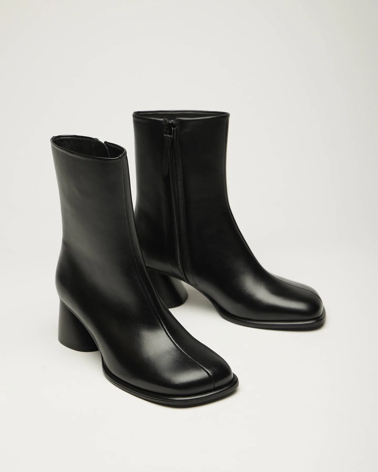 Holton Smooth Leather Heeled Boots