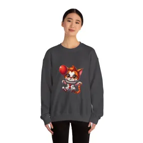 Horror Movie Cats Unisex Heavy Blend™ Crewneck Sweatshirt