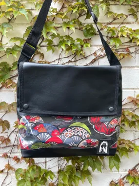 Messenger Bag - Kimono Black