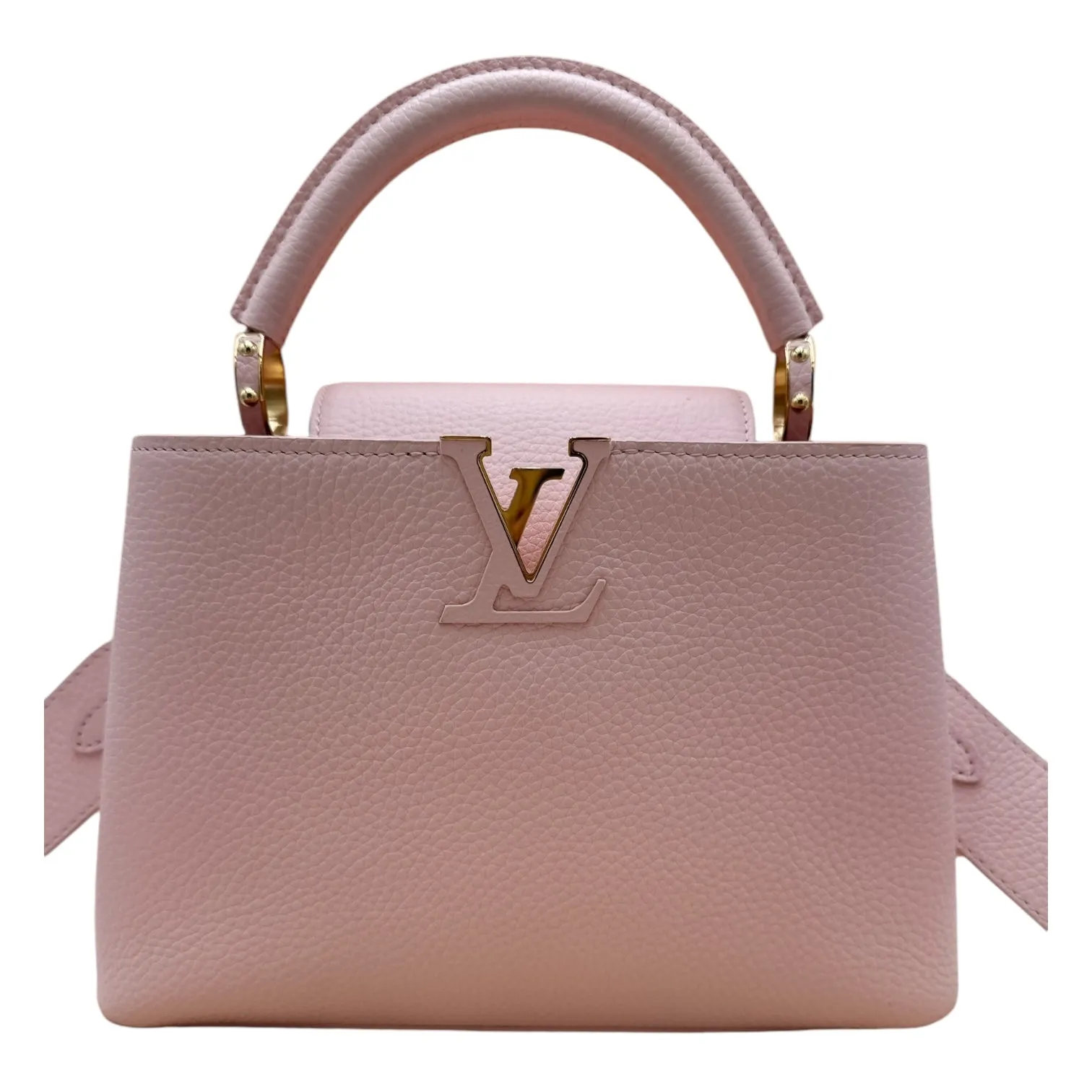 NWT LOUIS VUITTON Capucines BB with Strap