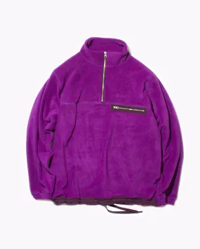 Polar Fleece Popover- Purple