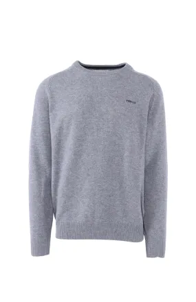 Pringle Grey Melange Lambswool Knitwear