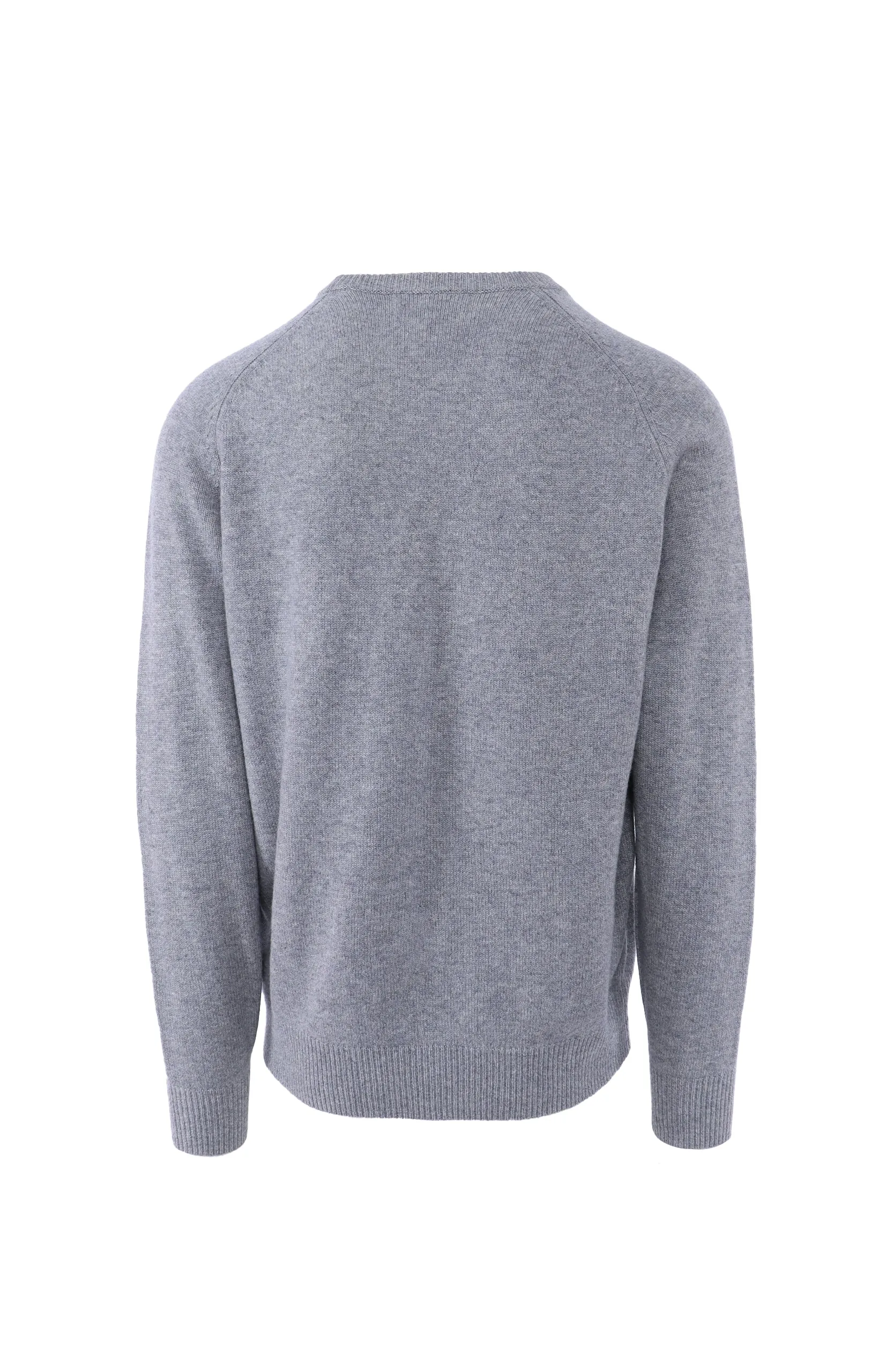 Pringle Grey Melange Lambswool Knitwear