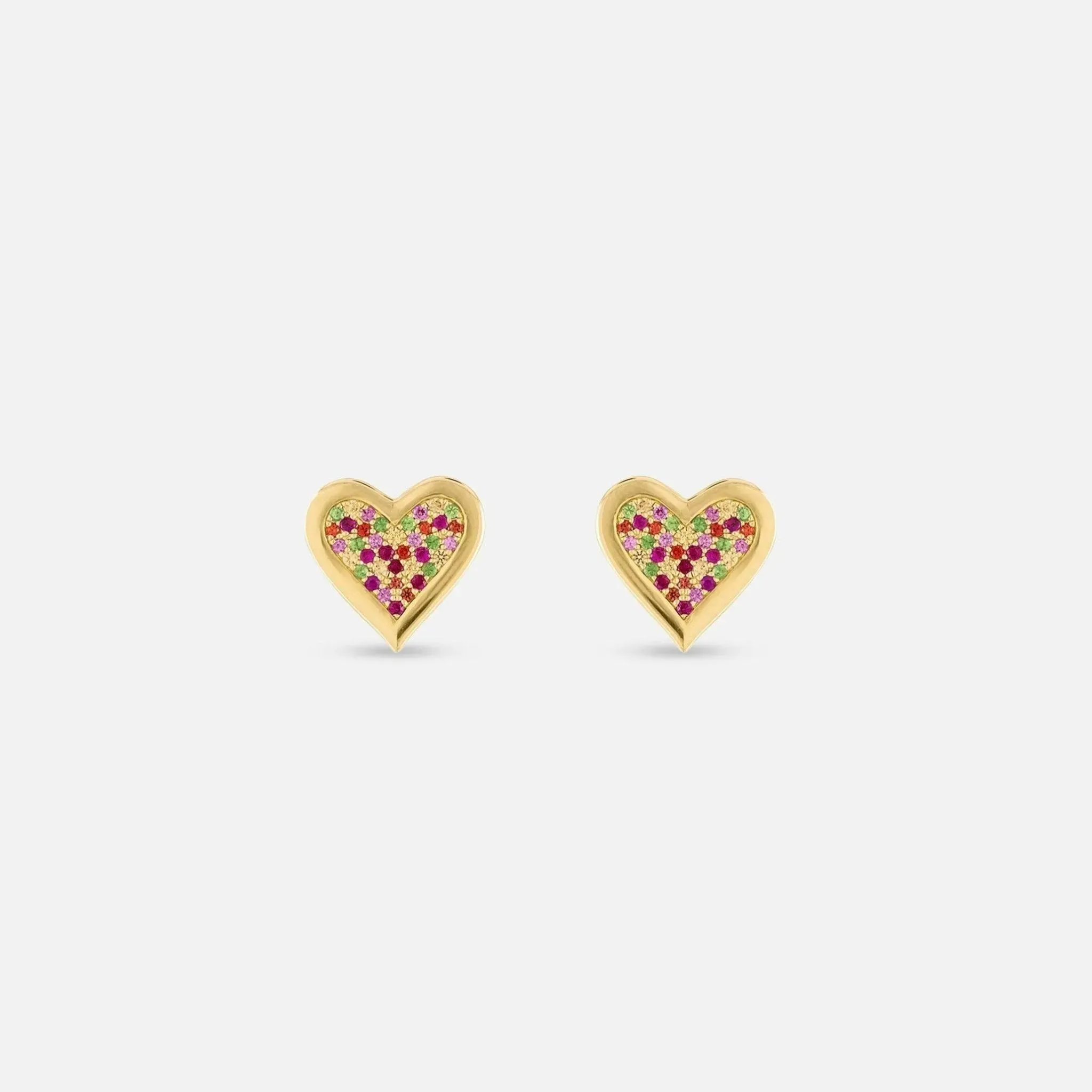 Rainbow Love Transformer Earrings