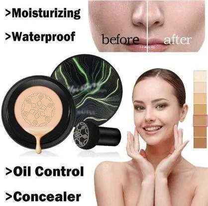 ⭐👍SUNISA 3 IN 1 AIR CUSHION WATERPROOF FOUNDATION CC CREAM🫠🙂