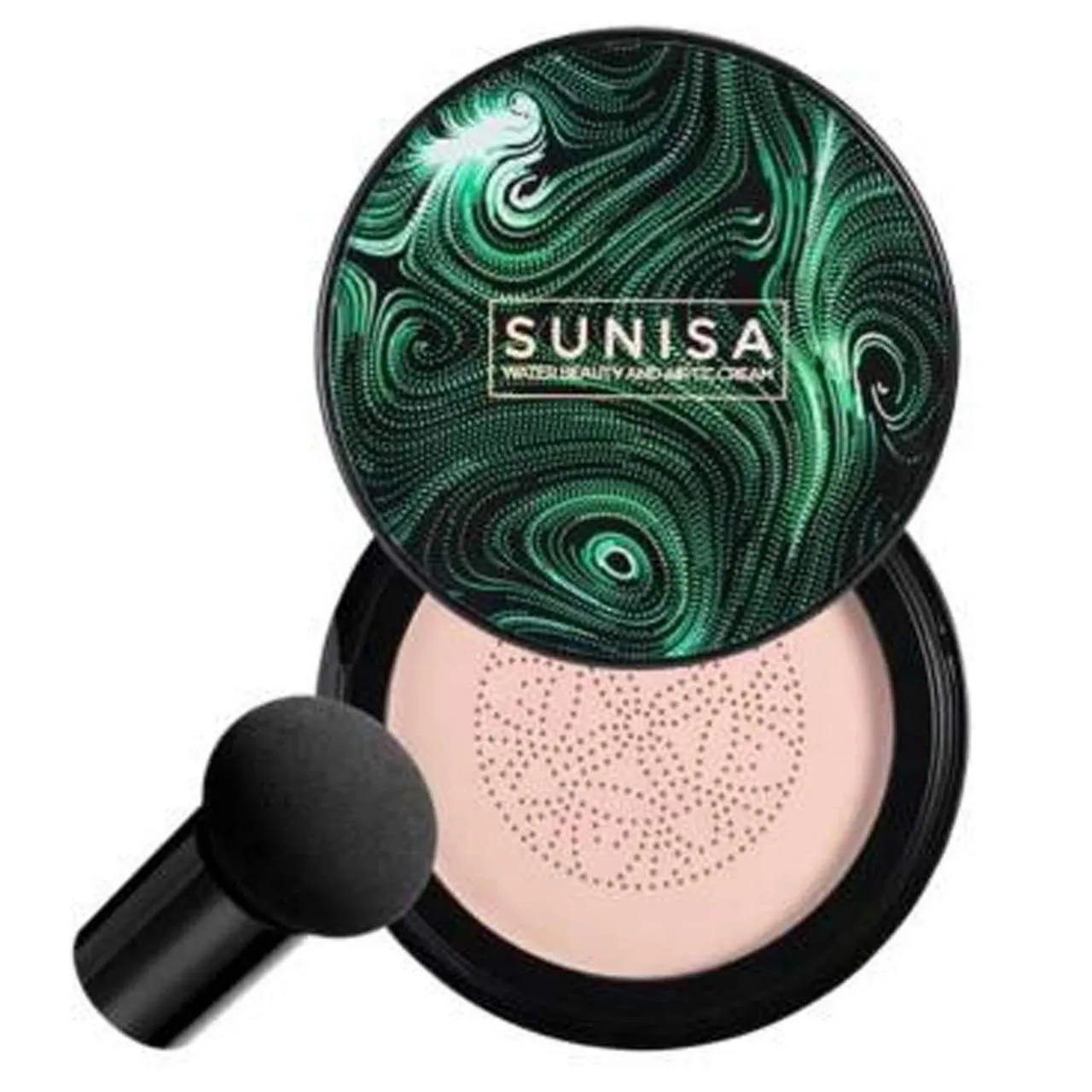 ⭐👍SUNISA 3 IN 1 AIR CUSHION WATERPROOF FOUNDATION CC CREAM🫠🙂