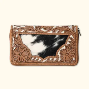 The Saddle Blossom - Handcrafted Leather Wallet