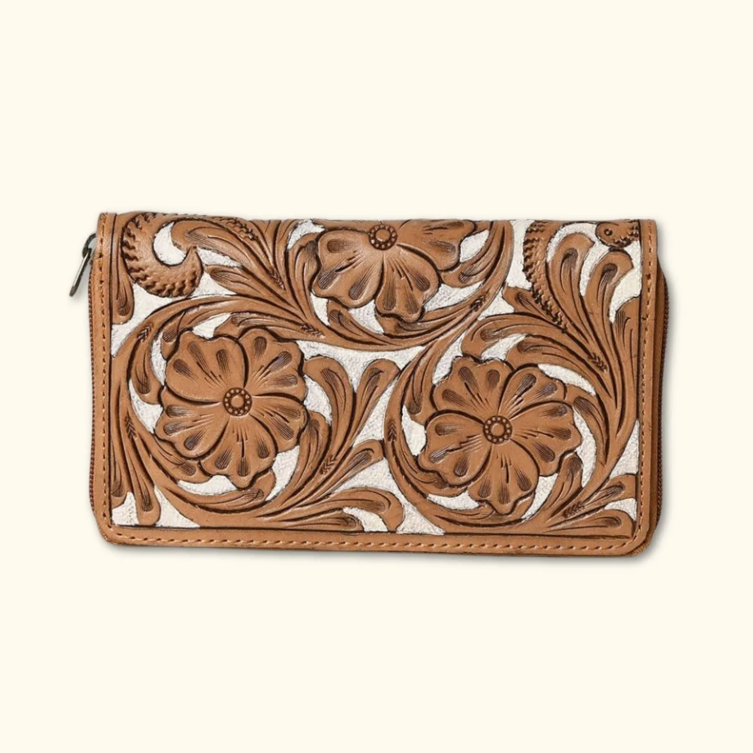 The Saddle Blossom - Handcrafted Leather Wallet