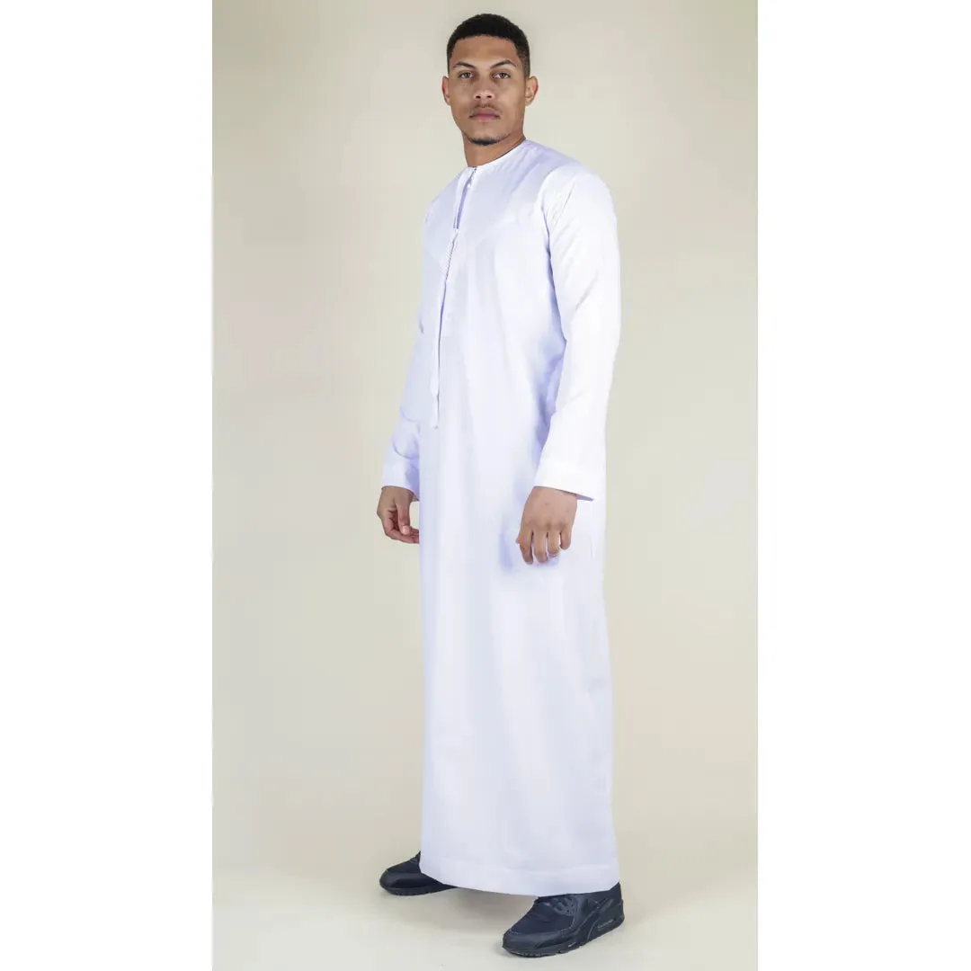 TT-001 - Men's Emirati Thobe Islamic Clothing String Tassel