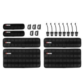 Velcro Tech Panel - Black | 6pc  Kit